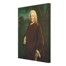 Samuel Richardson, 1747 Gallery Wrap Canvas