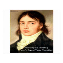 Samuel T Cooldridge "Sheltering Tree" Wisdom Quote Postcard