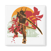 Samurai6 Magnet by brev87 Samurai6 Magnet