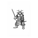 SAMURAI ART POSTER posters