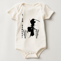 Samurai at birth t-shirts by LittleHeaven Samurai at birth t-shirts