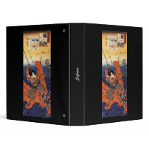 Samurai at War, circa 1800's 3 Ring Binder