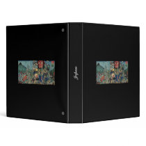 Samurai at war painting circa 1800's 3 ring binders