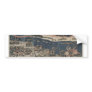 Samurai at War with Shields and Fences c. 1809 Bumper Sticker