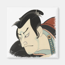 Samurai - Bold Fridge Magnets