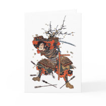Samurai Greeting Card