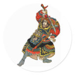 Samurai Drawing His Sword stickers