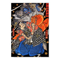 Samurai Fights Blue Demon posters