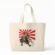 Samurai Flag Tote Bag