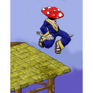 samurai fungi: print