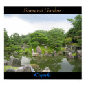 Samurai Garden posters by Kiyoshi Samurai Garden posters