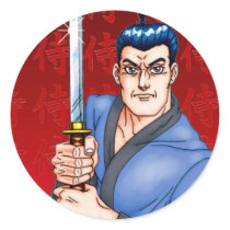Samurai Guy stickers