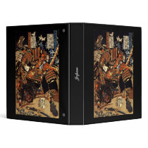 Samurai in Combat, circa 1800's Binders