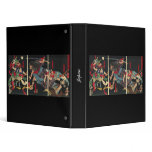Samurai in Combat painting. circa 1860 binders