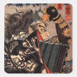 SAMURAI in DRAGON ARMOR STICKER