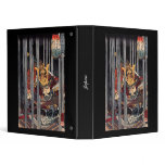Samurai in rain, circa 1800's binders