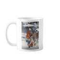 Samurai in Snow Mugs & Cups