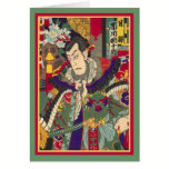 Samurai - Japanese Woodblock Print cards