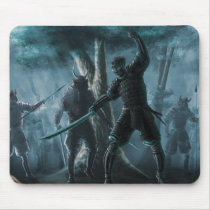 Samurai Mystique Mouse Pads