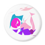 Samurai Never Dies magnets