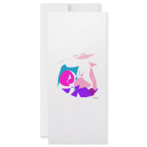 Samurai Never Dies Personalized Rack Card