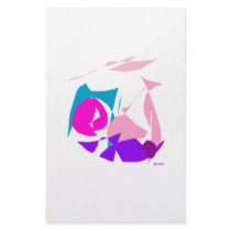 Samurai Never Dies Stationery Design