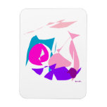 Samurai Never Dies magnets