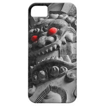 Samurai Oni Mask 赤鬼 iPhone 5 Case