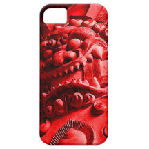 Samurai Oni Mask 赤鬼 iPhone 5 Case