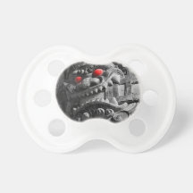 Samurai Oni Mask 赤鬼 Pacifiers