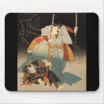 Samurai Painting c. 1800's mousepads