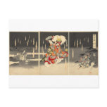 Samurai Painting circa 1898 Post Card