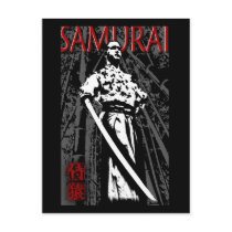 Samurai postcards