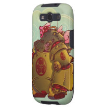 samurai robot tank case samsung galaxy s3 covers