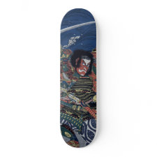 Samurai skateboard