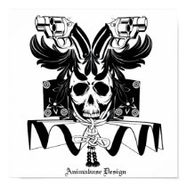 samurai skull design poster posters by animabase samurai skull design poster posters