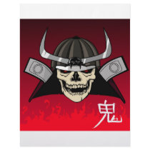 Samurai Skull letterhead