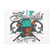 Samurai Soul Weaponary postcards