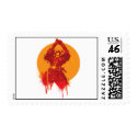 Samurai Strike Postage Stamp by brev87 Samurai Strike Postage Stamp
