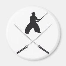 samurai sword magnet