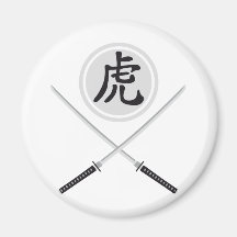 samurai sword refrigerator magnets