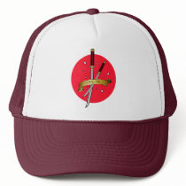 Samurai Sword Tattoo hats