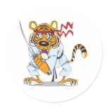 Samurai-Tiger stickers