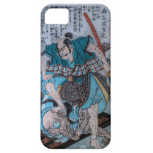 Samurai VS Cyclops iPhone 5 Case