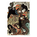 Samurai Warrior Kills Serpent posters