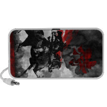 Samurai Warrior Notebook Speakers