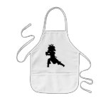 Samurai Warrior Silhouette Apron