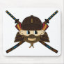 Samurai Warrior & Swords Mousepad