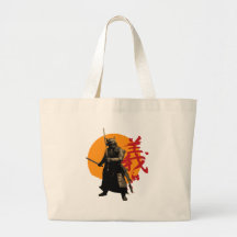 Samurai Warrior Tote Bag
