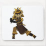 Samurai Warrior with Sword Mousepad